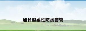 加长型柔性防水套管