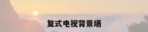 复式电视背景墙