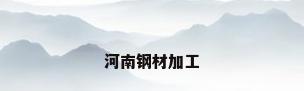 河南钢材加工