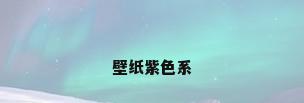 壁纸紫色系