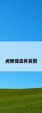 虎牌保温杯真假