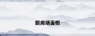 厨房墙面柜