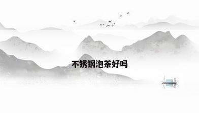 不锈钢泡茶好吗