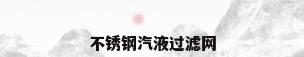 不锈钢汽液过滤网