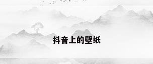 抖音上的壁纸