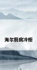 海尔厨房冷柜