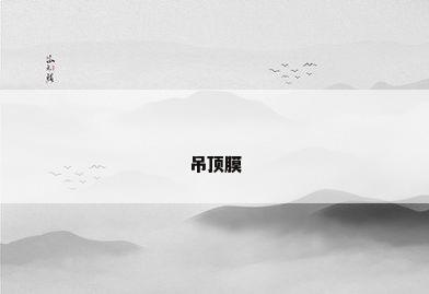 吊顶膜