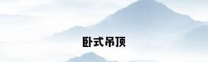 卧式吊顶
