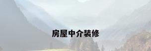 房屋中介装修