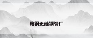 鞍钢无缝钢管厂