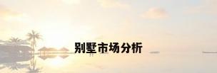 别墅市场分析