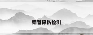 钢管探伤检测