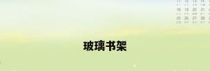 玻璃书架