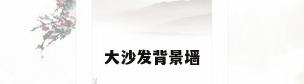 大沙发背景墙