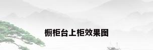 橱柜台上柜效果图