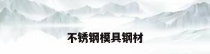 不锈钢模具钢材