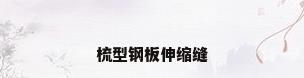 梳型钢板伸缩缝