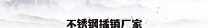 不锈钢插销厂家