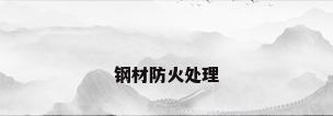 钢材防火处理