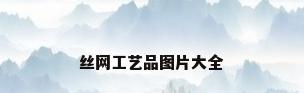 丝网工艺品图片大全