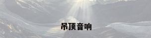 吊顶音响