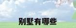 别墅有哪些