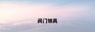 阀门锁具