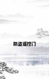 防盗遥控门