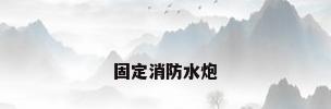固定消防水炮