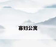 寡妇公寓