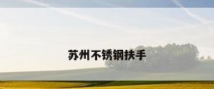 苏州不锈钢扶手