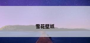 雪花壁纸