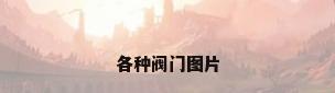 各种阀门图片