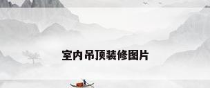 室内吊顶装修图片