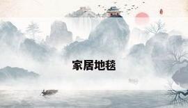 家居地毯