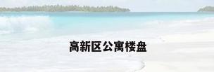 高新区公寓楼盘