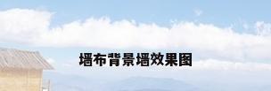 墙布背景墙效果图