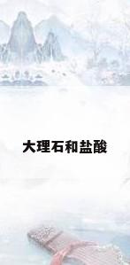 大理石和盐酸