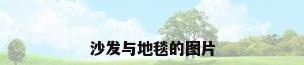 沙发与地毯的图片