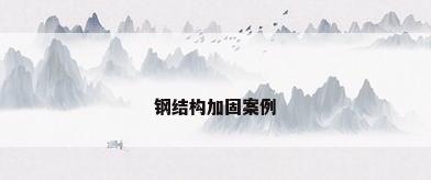 钢结构加固案例