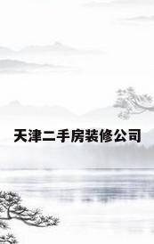 天津二手房装修公司