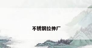 不锈钢拉伸厂