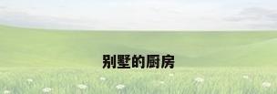 别墅的厨房
