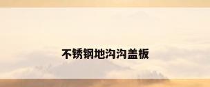 不锈钢地沟沟盖板