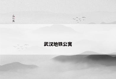 武汉地铁公寓