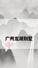 广州龙湖别墅