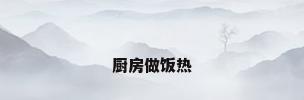 厨房做饭热