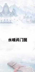 水暖阀门图