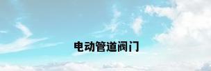 电动管道阀门