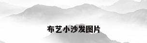 布艺小沙发图片
